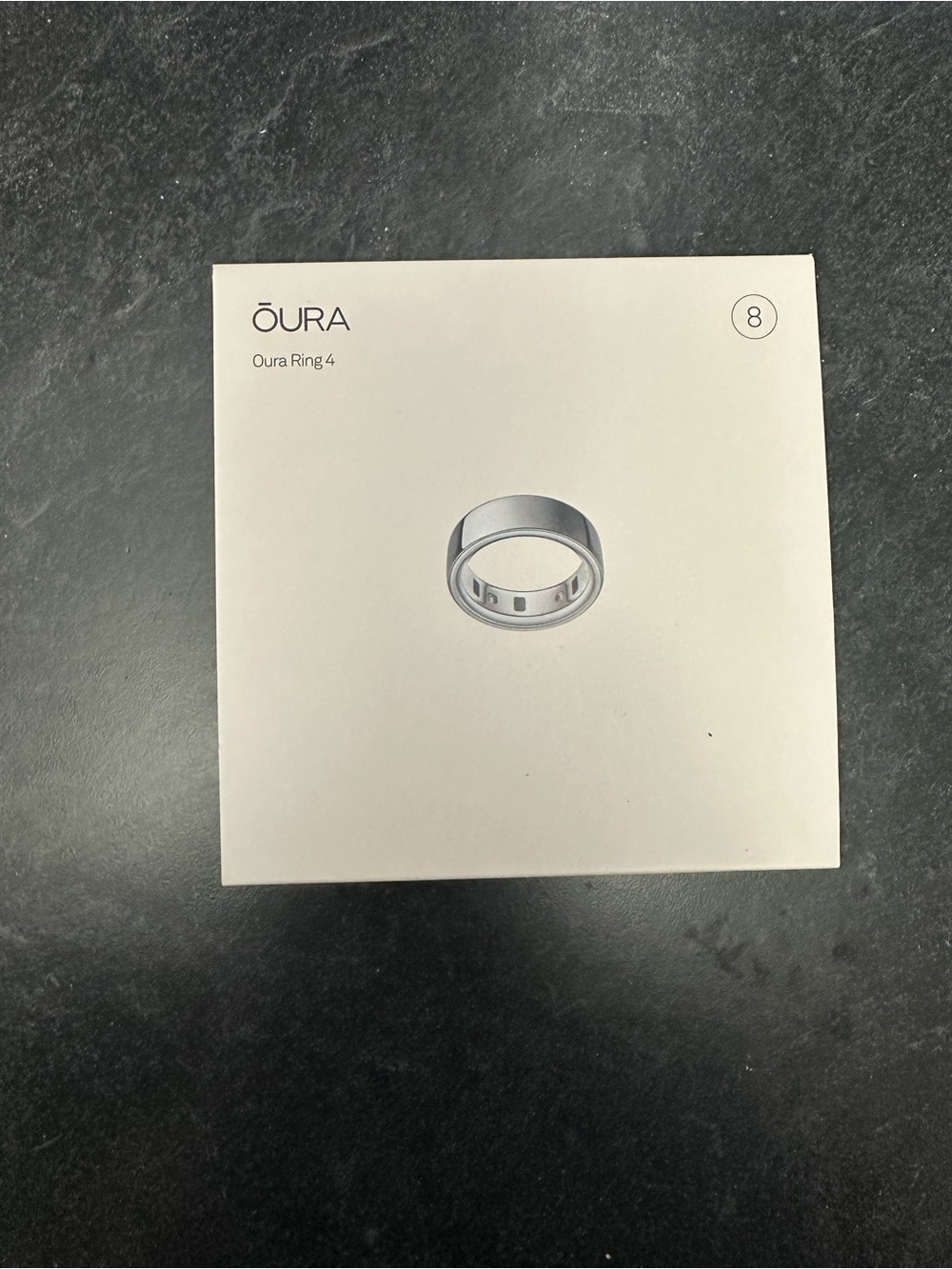 Oura Ring 4 Silver Smart Ring
